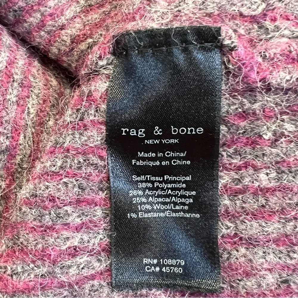 Rag & Bone Jonie V-Neck Pullover Sweater Sz-S